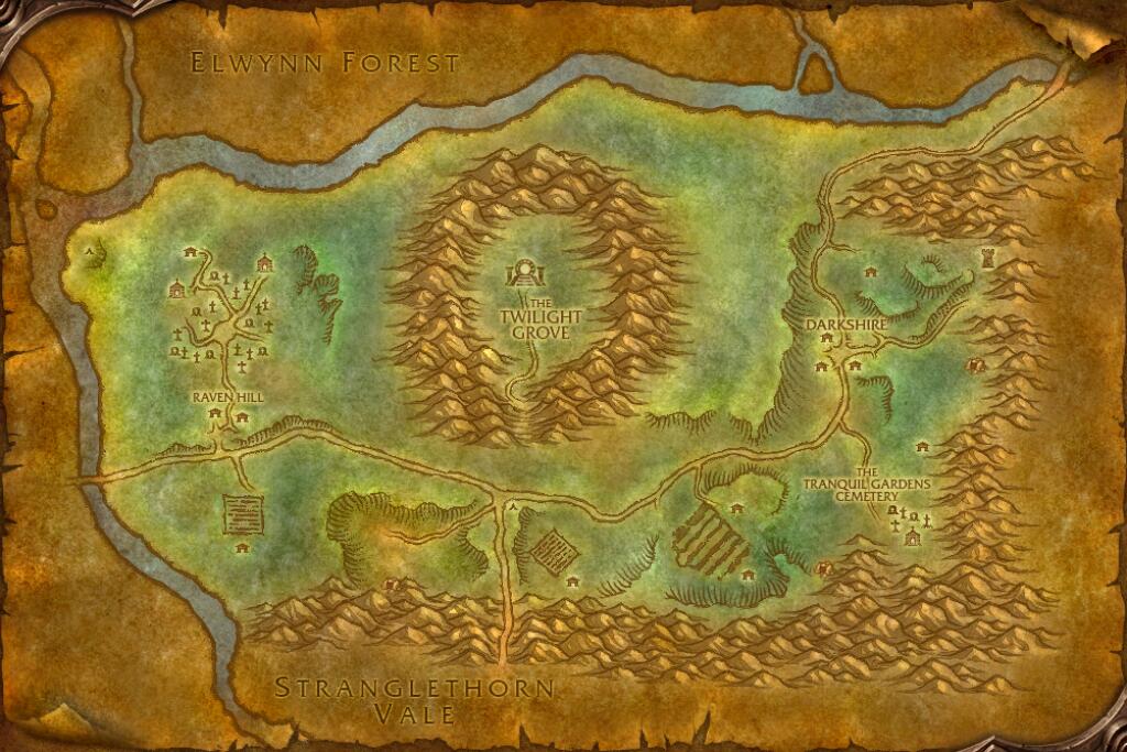 Map of Duskwood