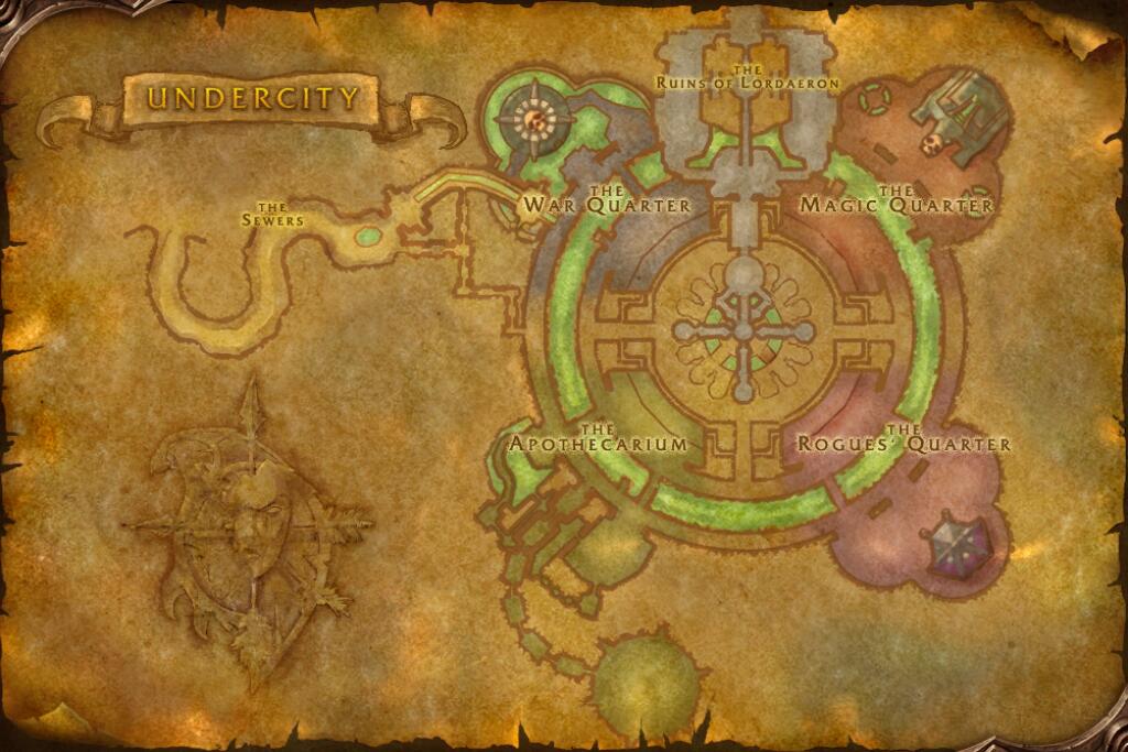 Map of Undercity